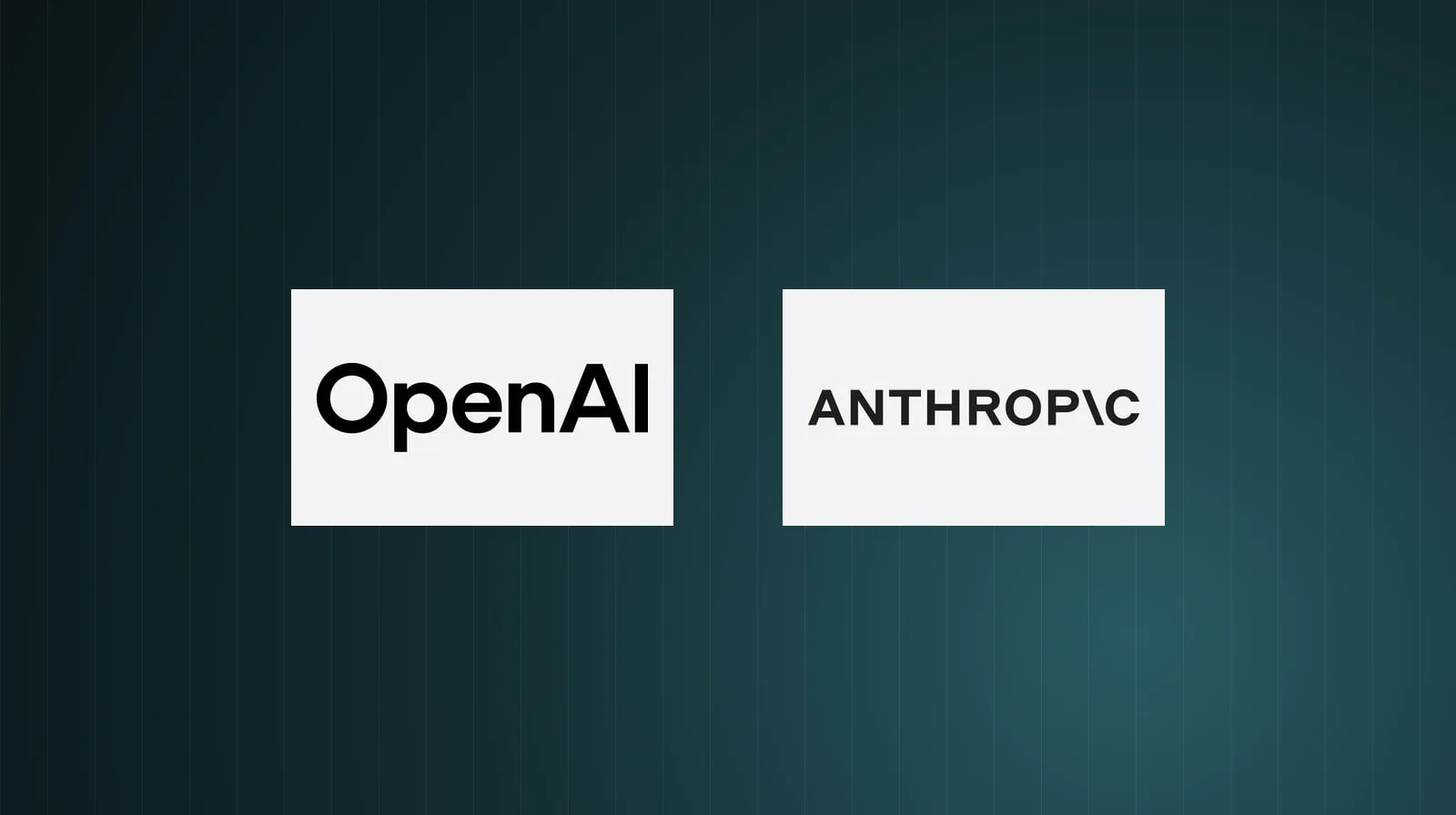 OpenAI, Anthropic 로고